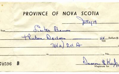 Liquor Ticket Receipt – Lester Hawes