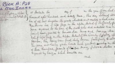 Genealogy MacInnis Family