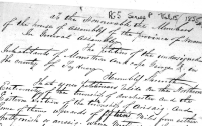 Petition to Form a Township